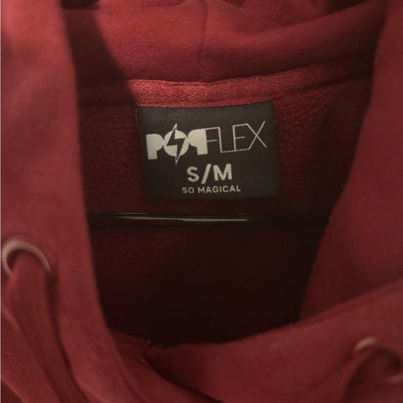 POPFLEX Sweaters - POPFLEX Crimson Hoodie EUC